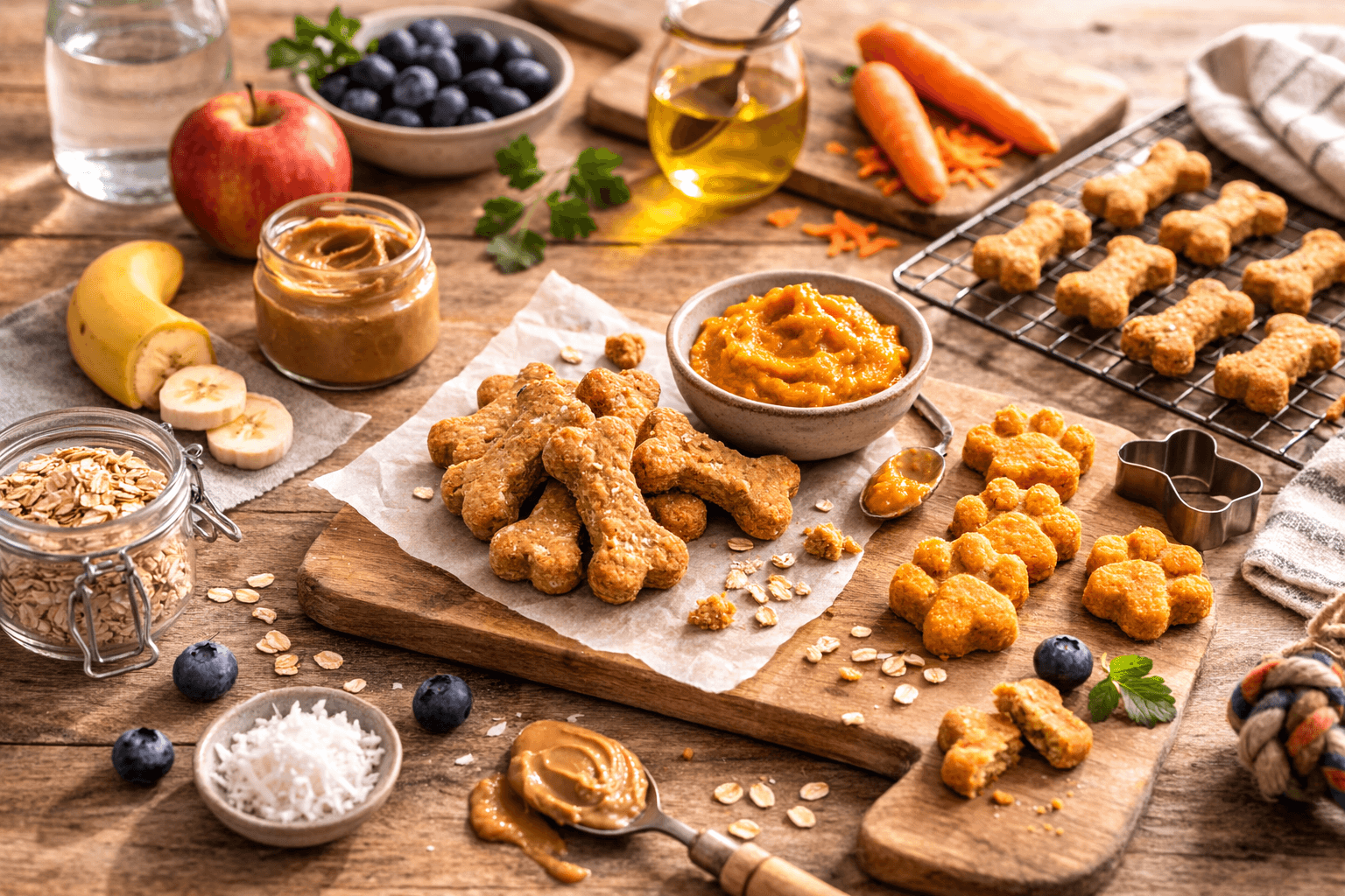 Healthy homemade dog treats: simple recipes your dog will love