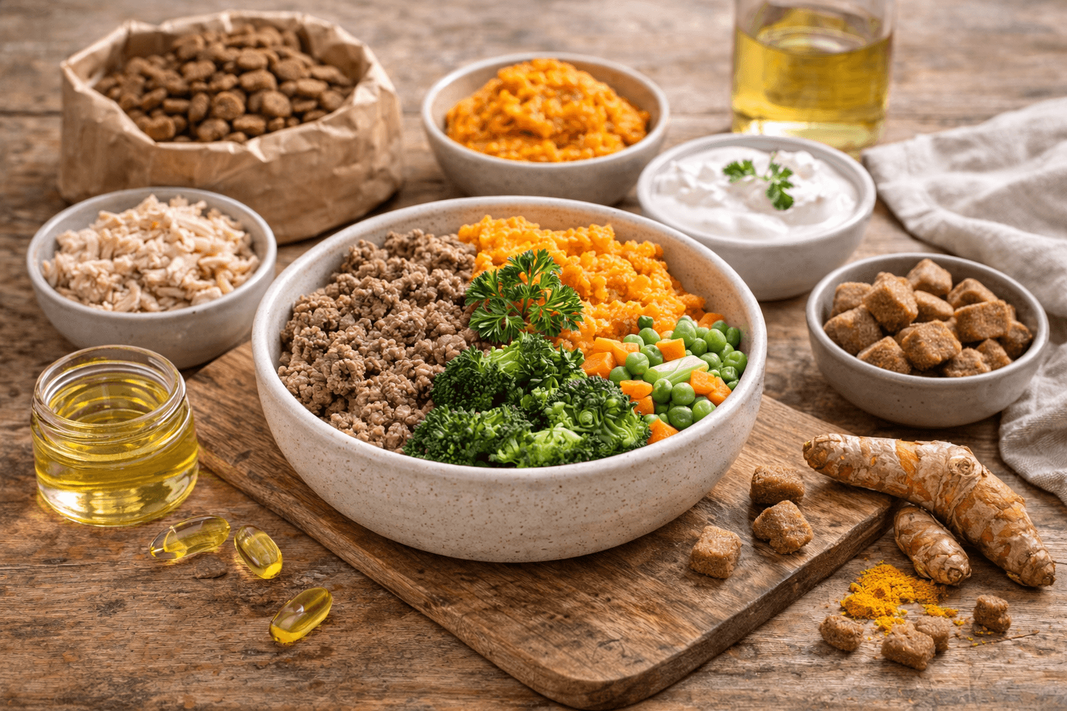 Homemade dog food for senior dogs