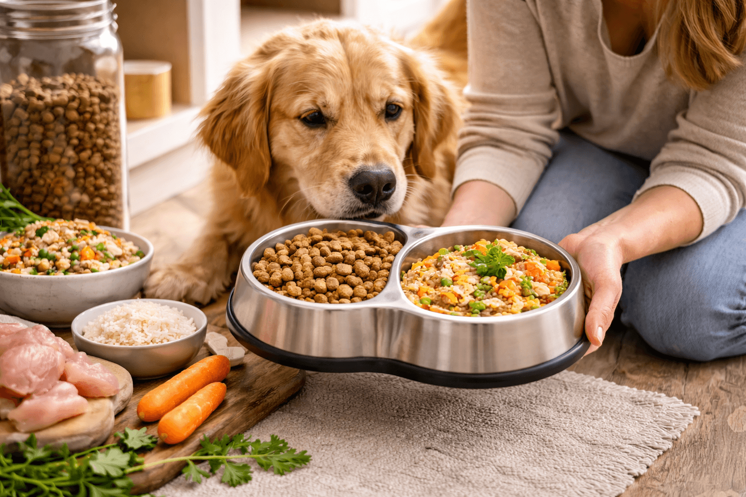 How to transition your dog to homemade food