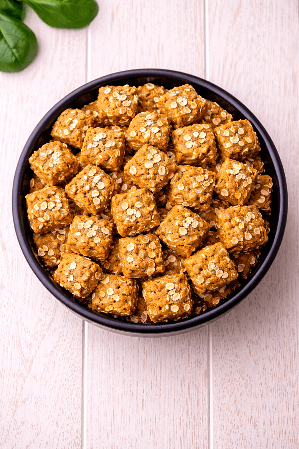 Pumpkin oat digestive dog treats