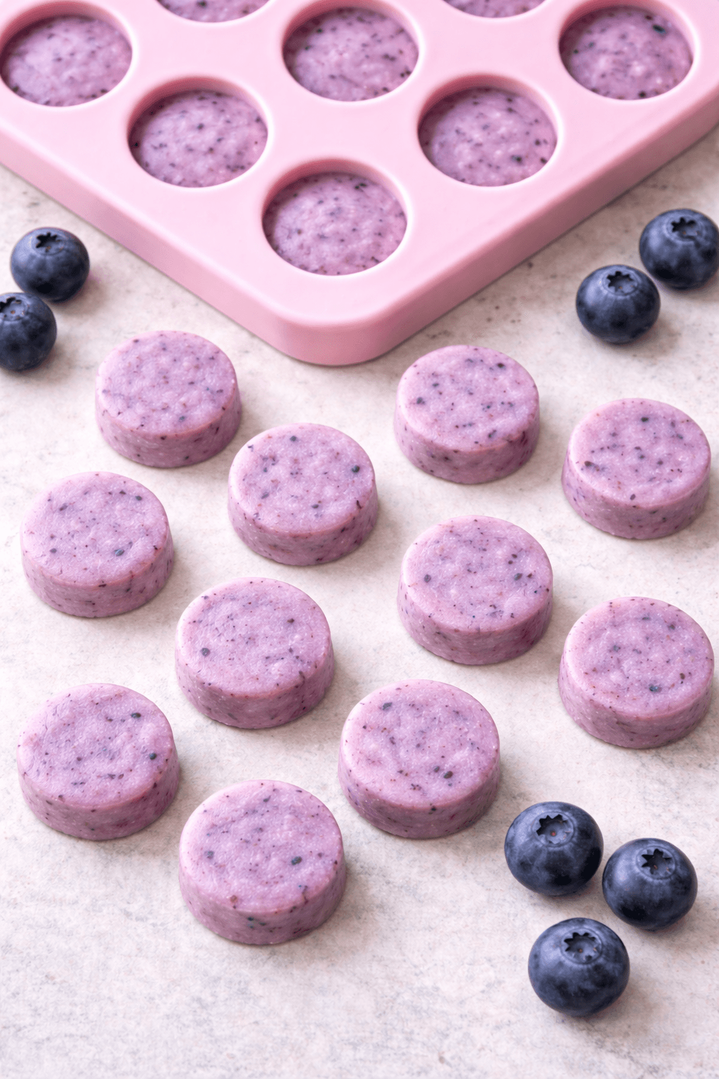 Blueberry skin support treats