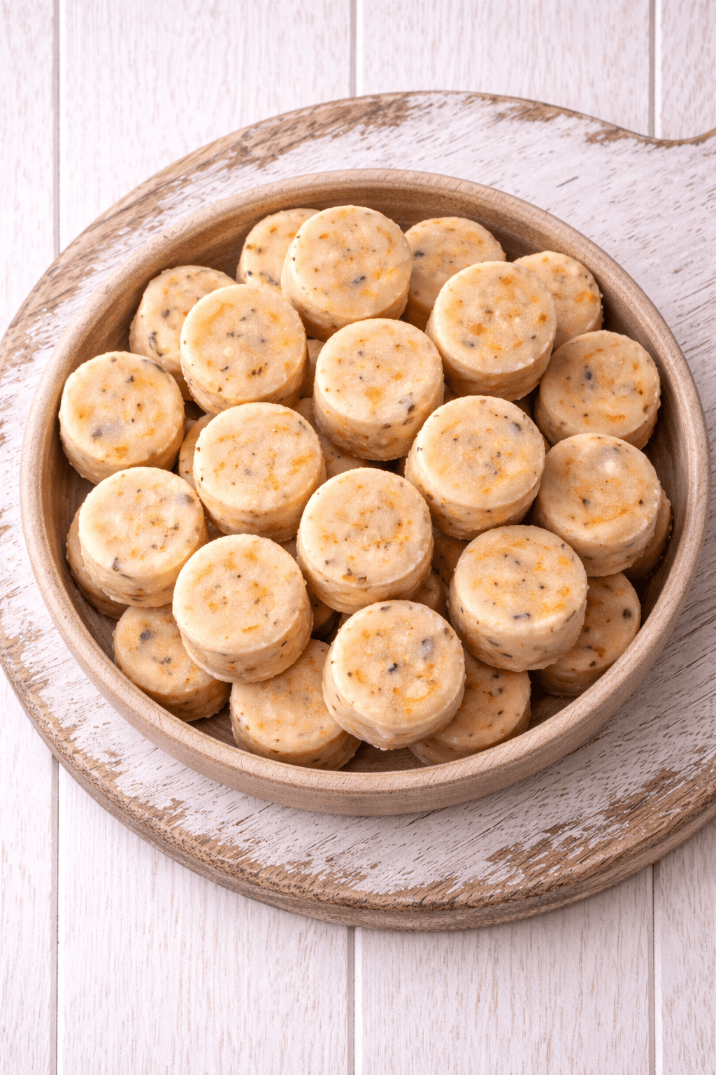 Sweet potato probiotic frozen dog bites