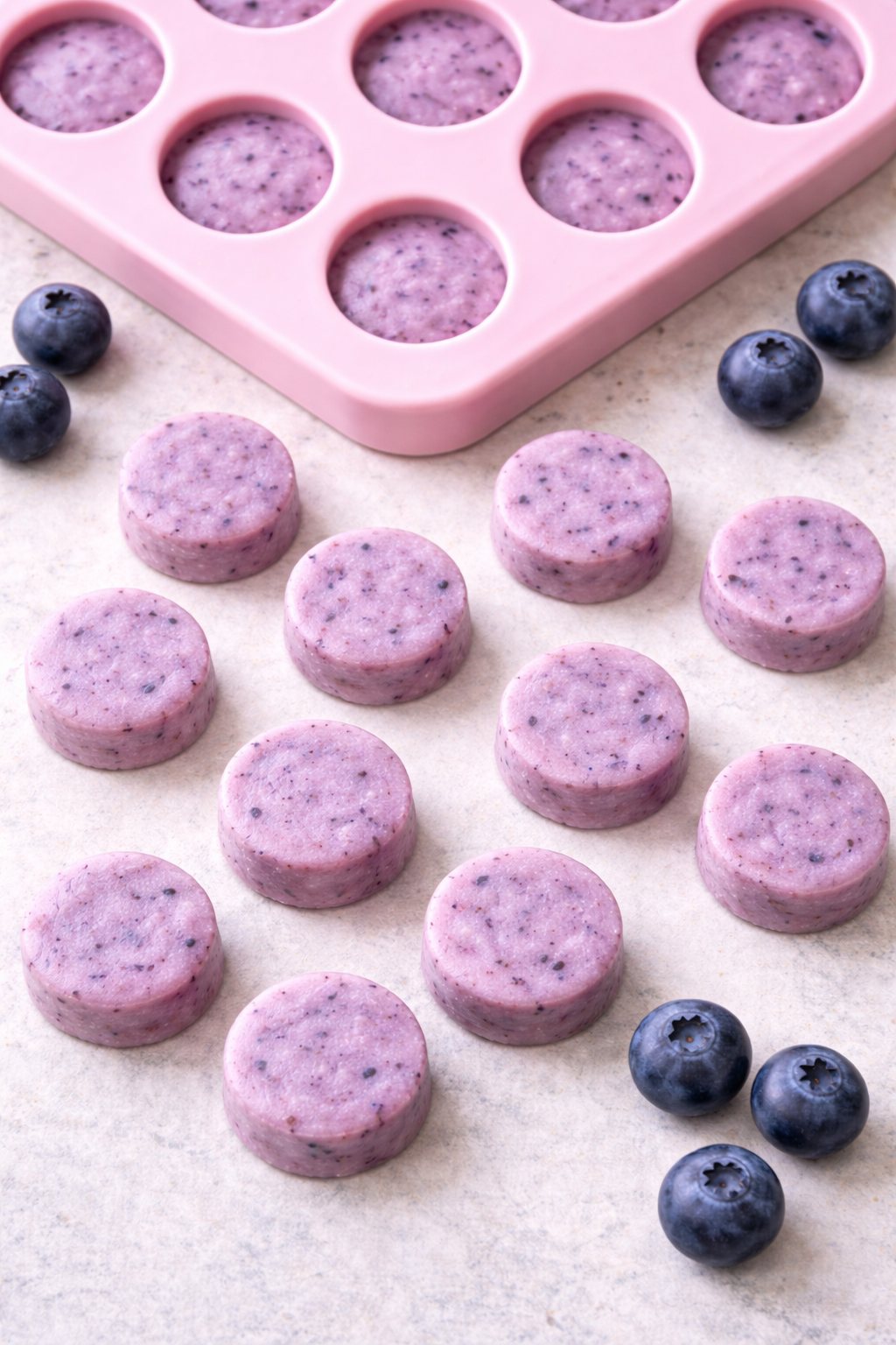 Blueberry skin support treats